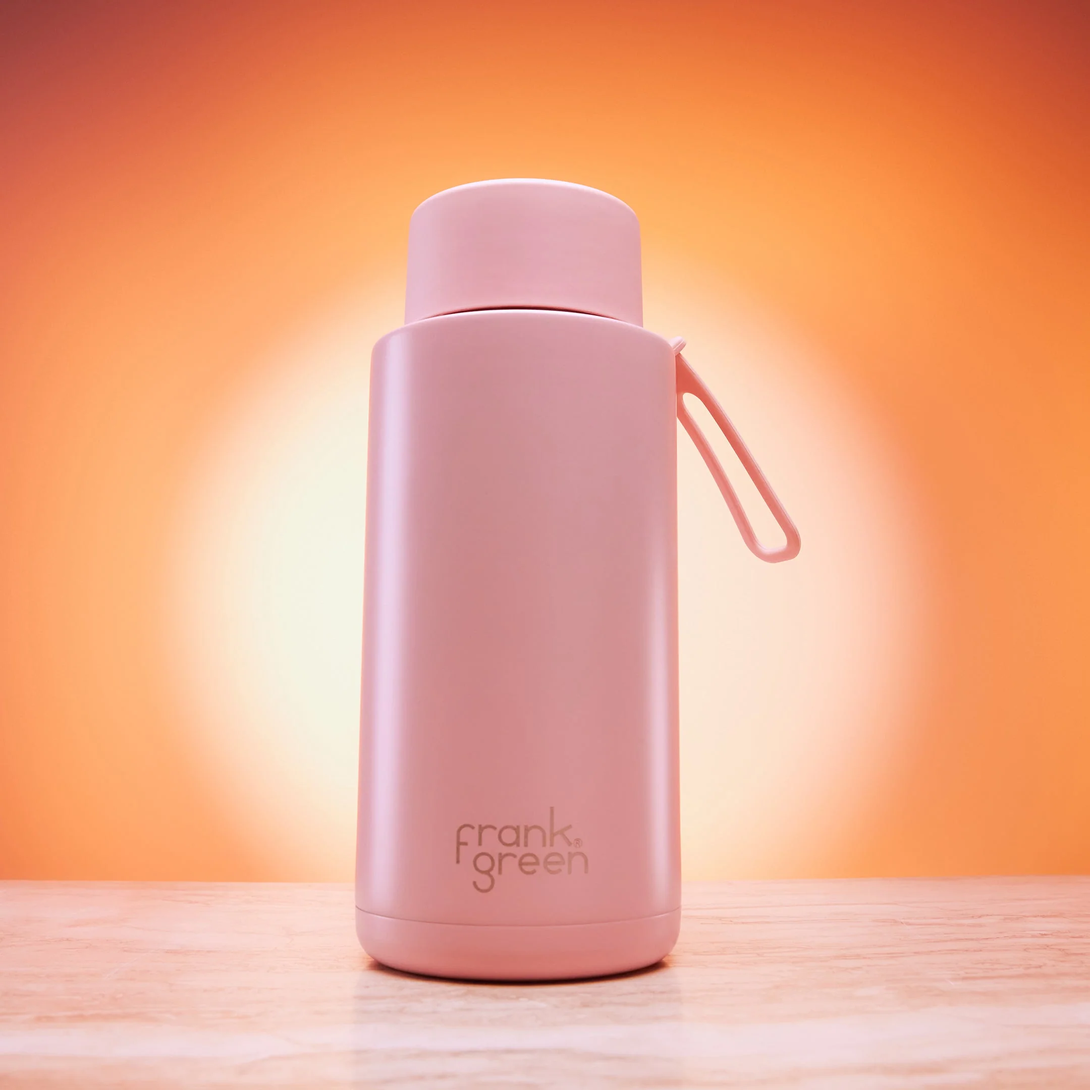 Ceramic Reusable Bottle - 34oz / 1,000ml - Khaki - Image 4