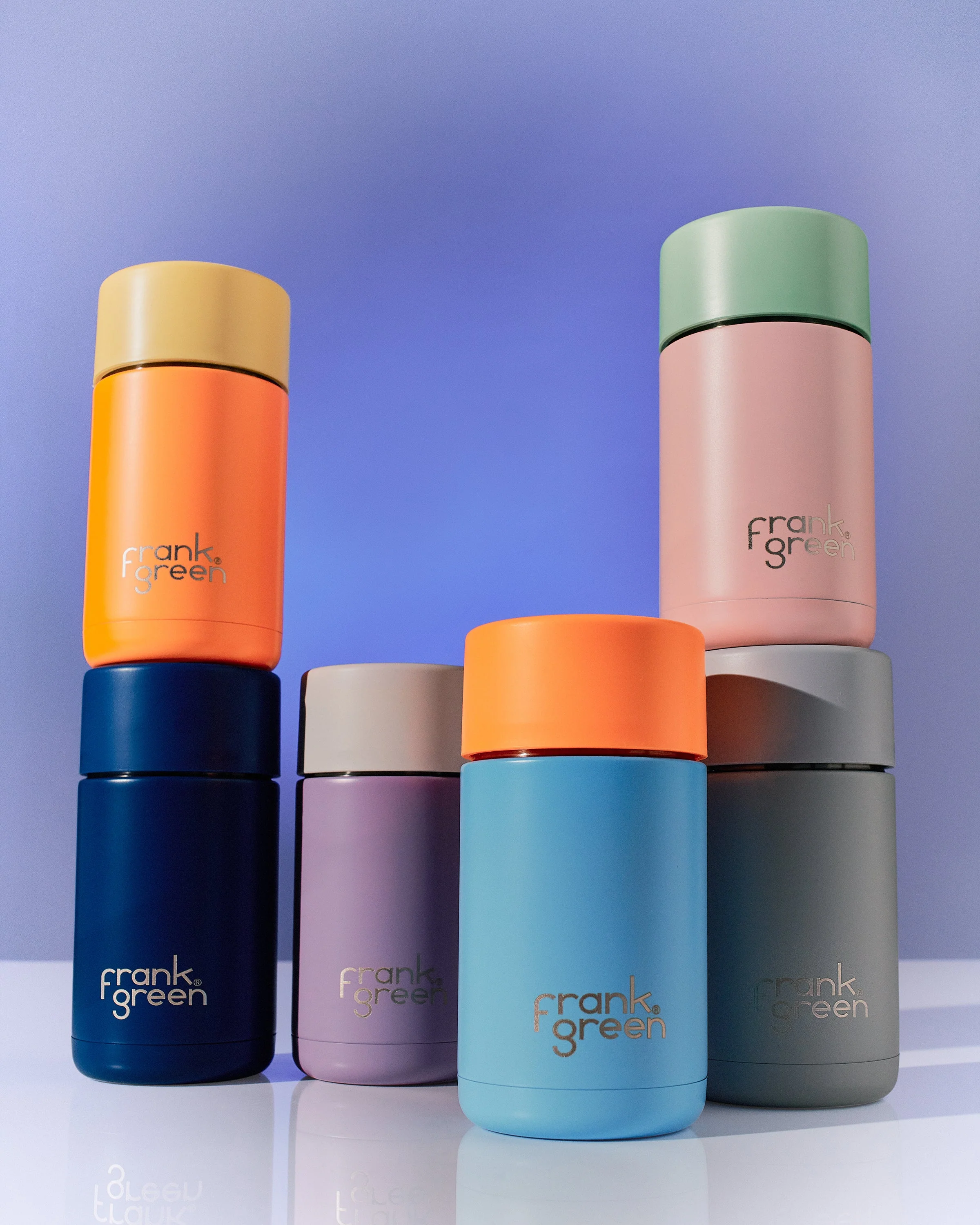 Ceramic Reusable Cup - 12oz / 355ml - Sky Blue - Image 4