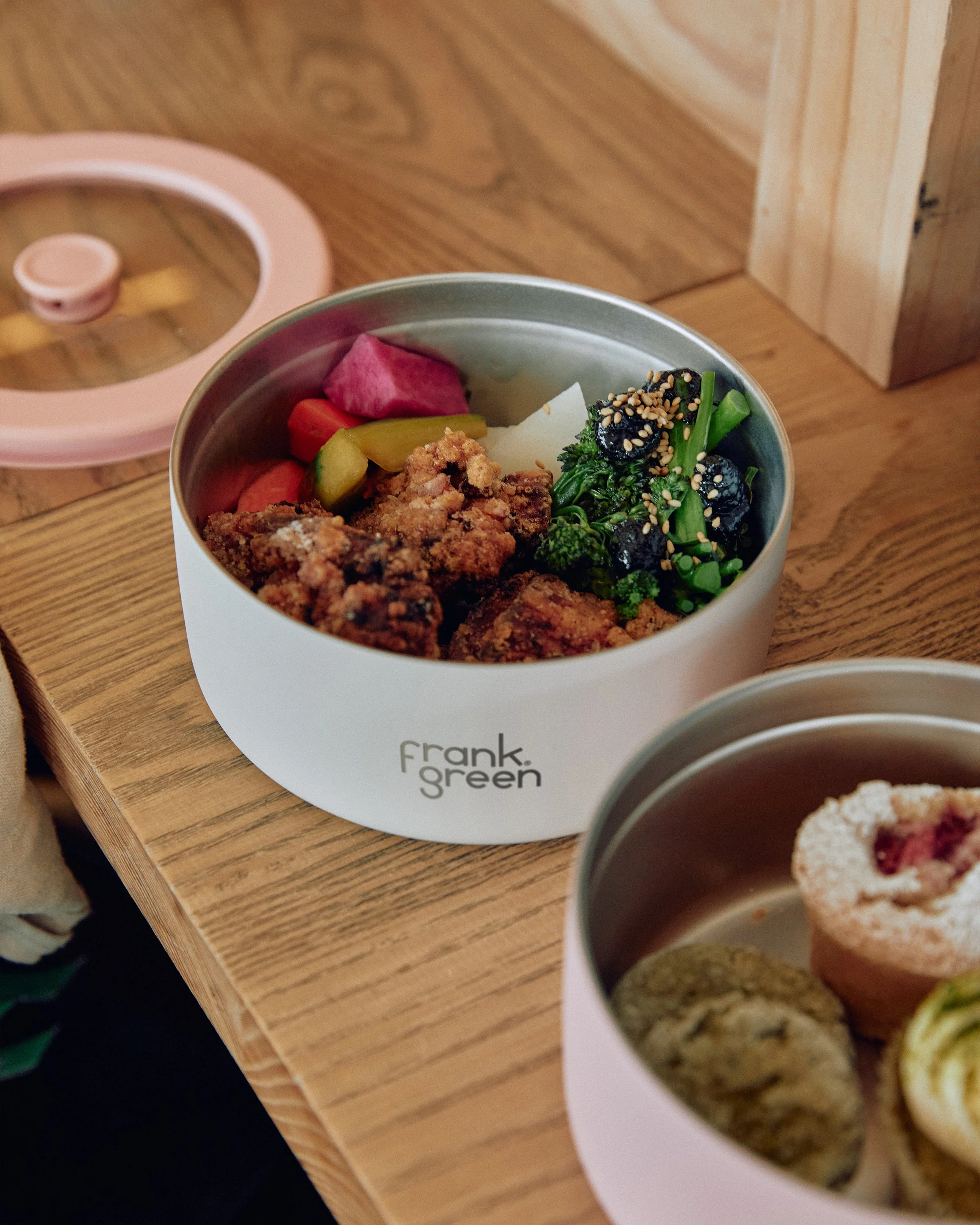 Stainless Steel Bowl with Glass Lid - 1,500ml - Image 10