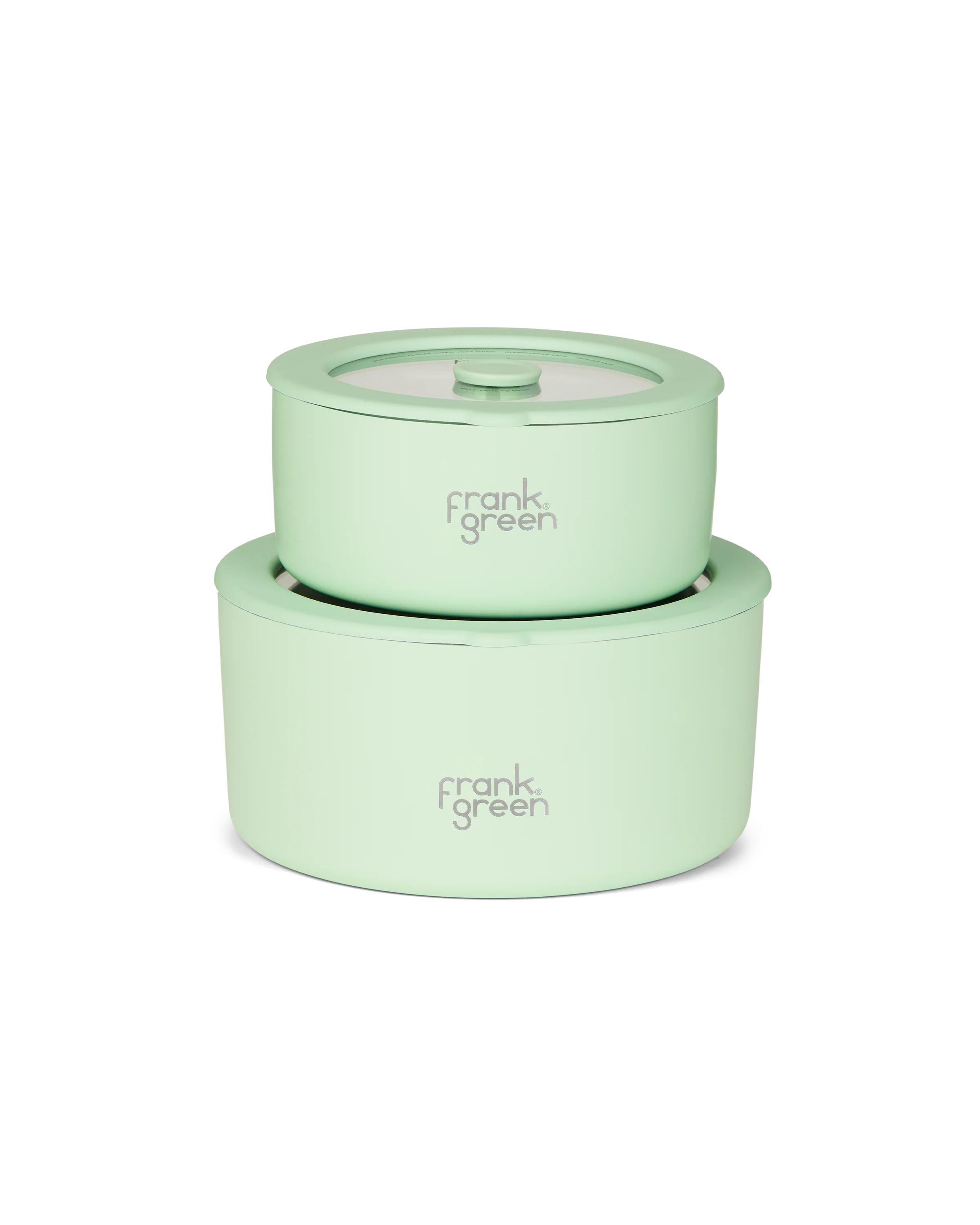 Stainless Steel Bowls with Glass Lids (2 Pack) - 700ml & 1500ml - Image 4