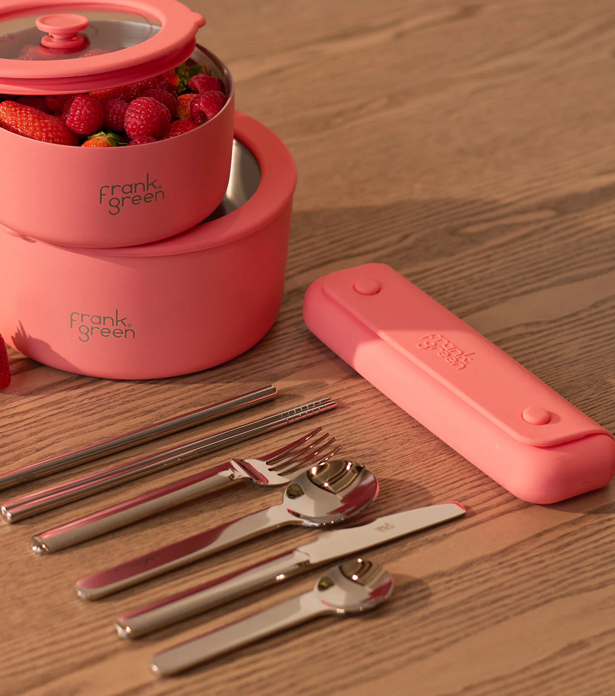 Stainless Steel Bowls with Glass Lids (2 Pack) - 700ml & 1500ml - Image 9